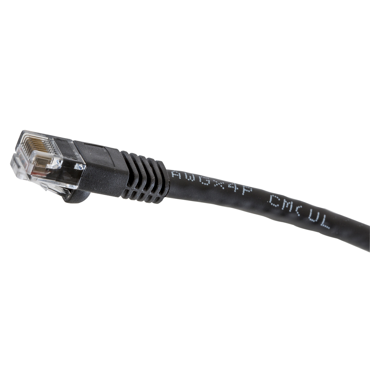 Hubbell Premise Wiring Products, Copper Solutions, Patch Cord,NETSELECT, CAT6, Slim Style, Black, 15' Length