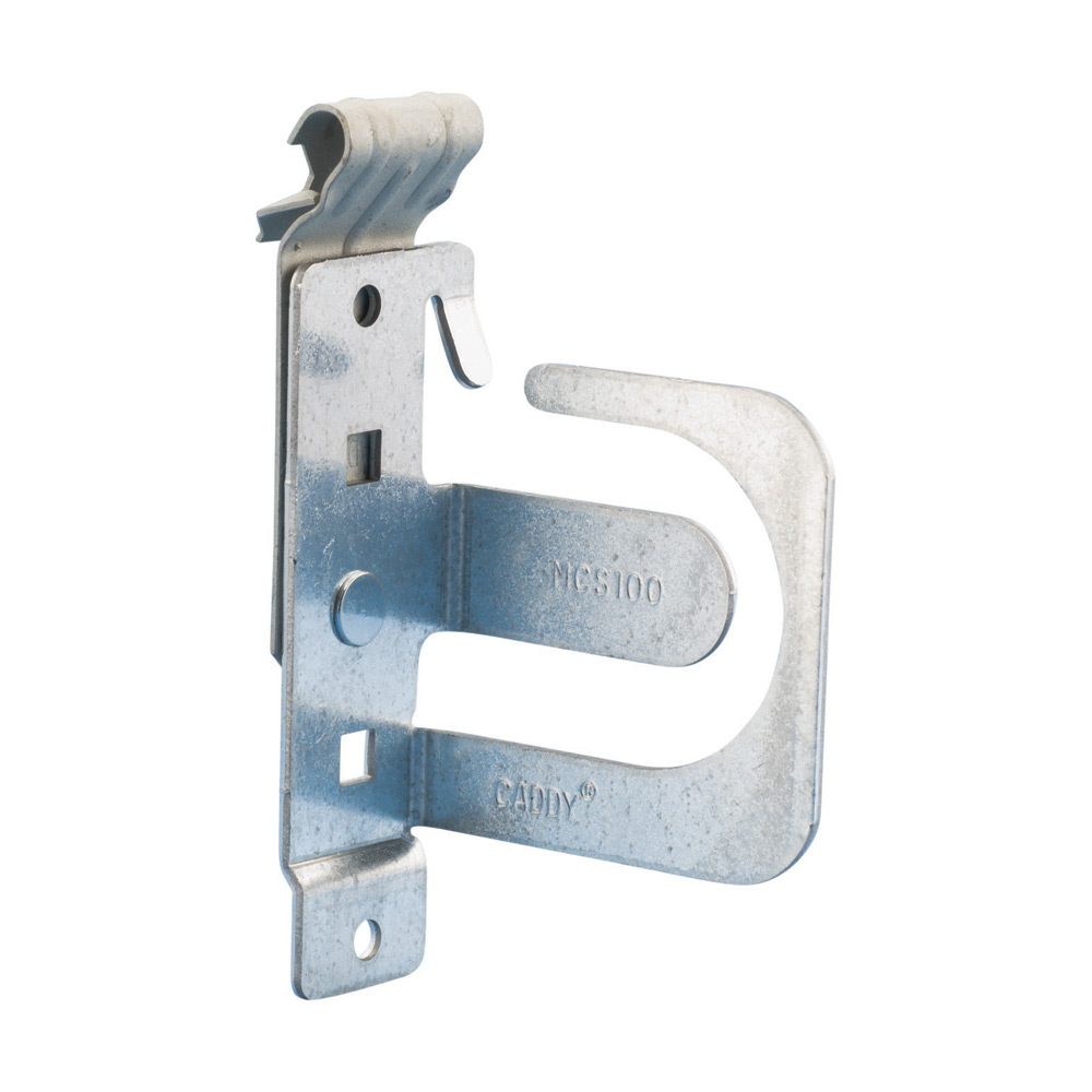 MC/AC Cable Support Bracket with Z Purlin Clip, 14-3 to 10-2 MC/AC, 4 Cable, 1/16