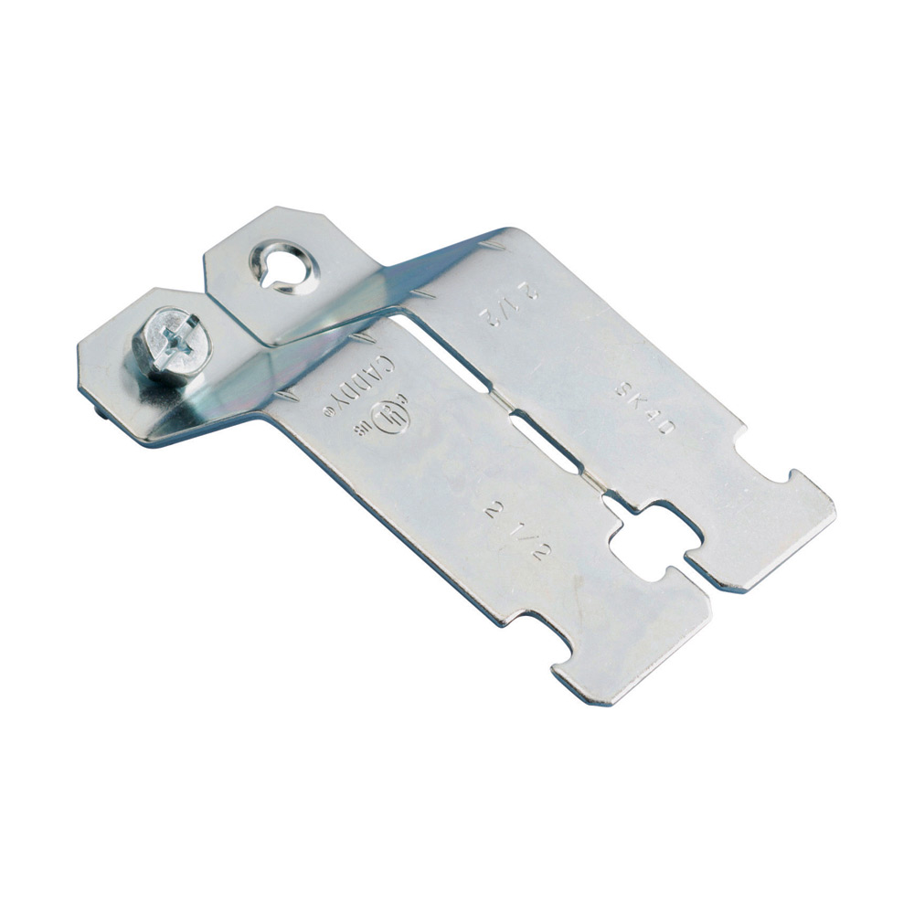 SK Single Piece Strut Clamp for Conduit, Steel, EG, 3