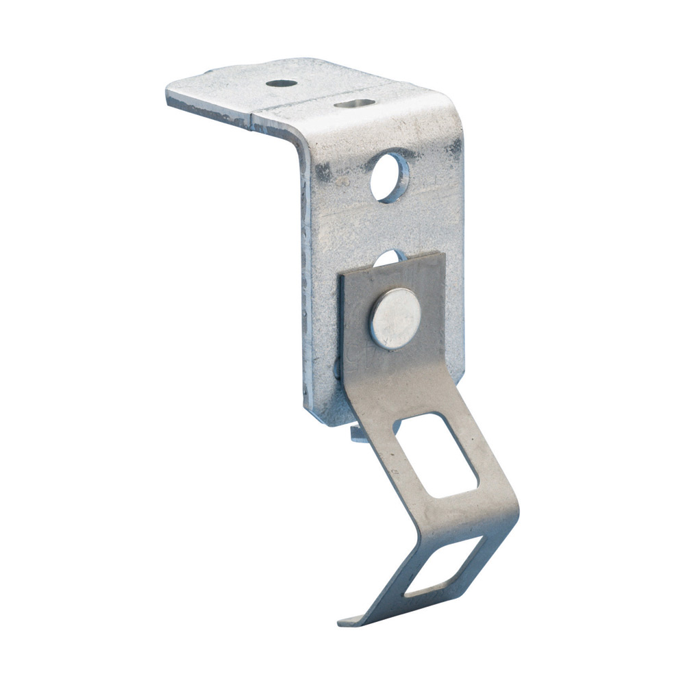Push Install Rod Hanger with Pin Driven Angle Bracket, 3/8