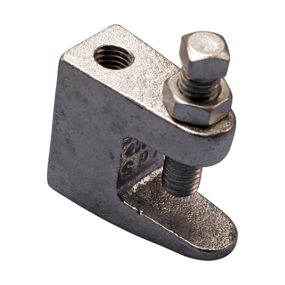 Universal Beam Clamp, Electrogalvanized, 1/2