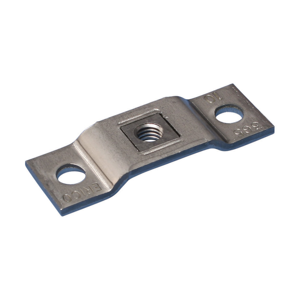 365 Steel Wall or Ceiling Plate, Plain, 3/8