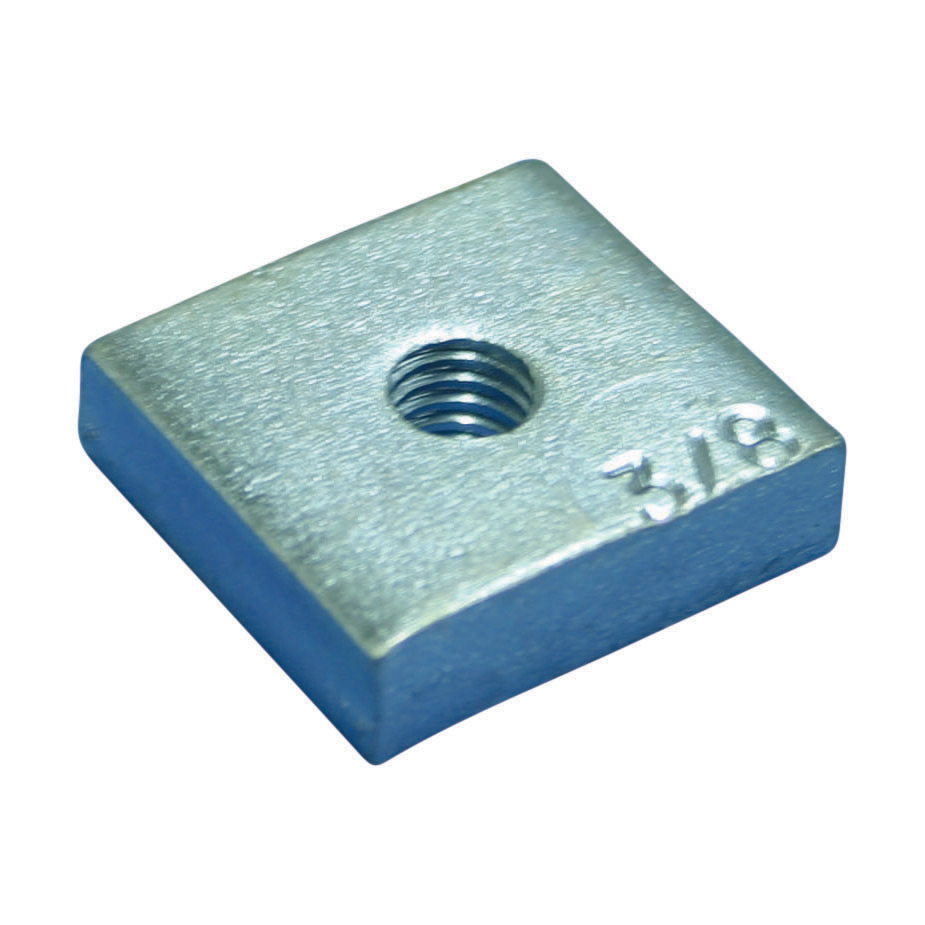 355N Insert Nut for 355 Concrete Insert, Plain, 3/8