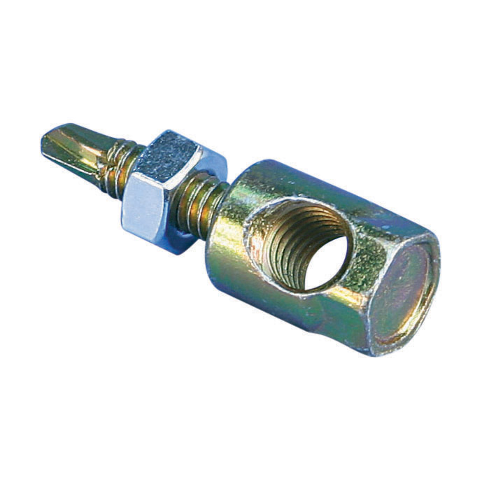 HangerMate Horizontal Mount Screw for Steel with Lock Nut, 3/8