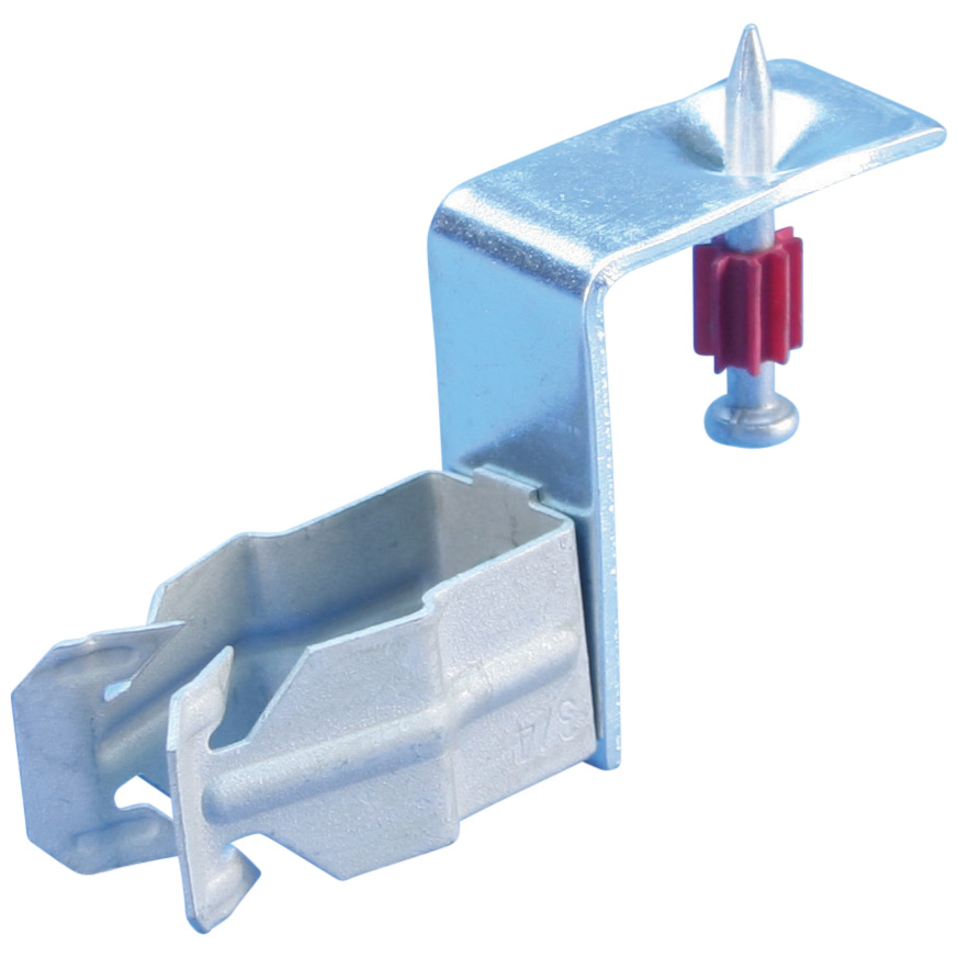 Push In Conduit Clamp with Shot-Fire Bracket, 3/4