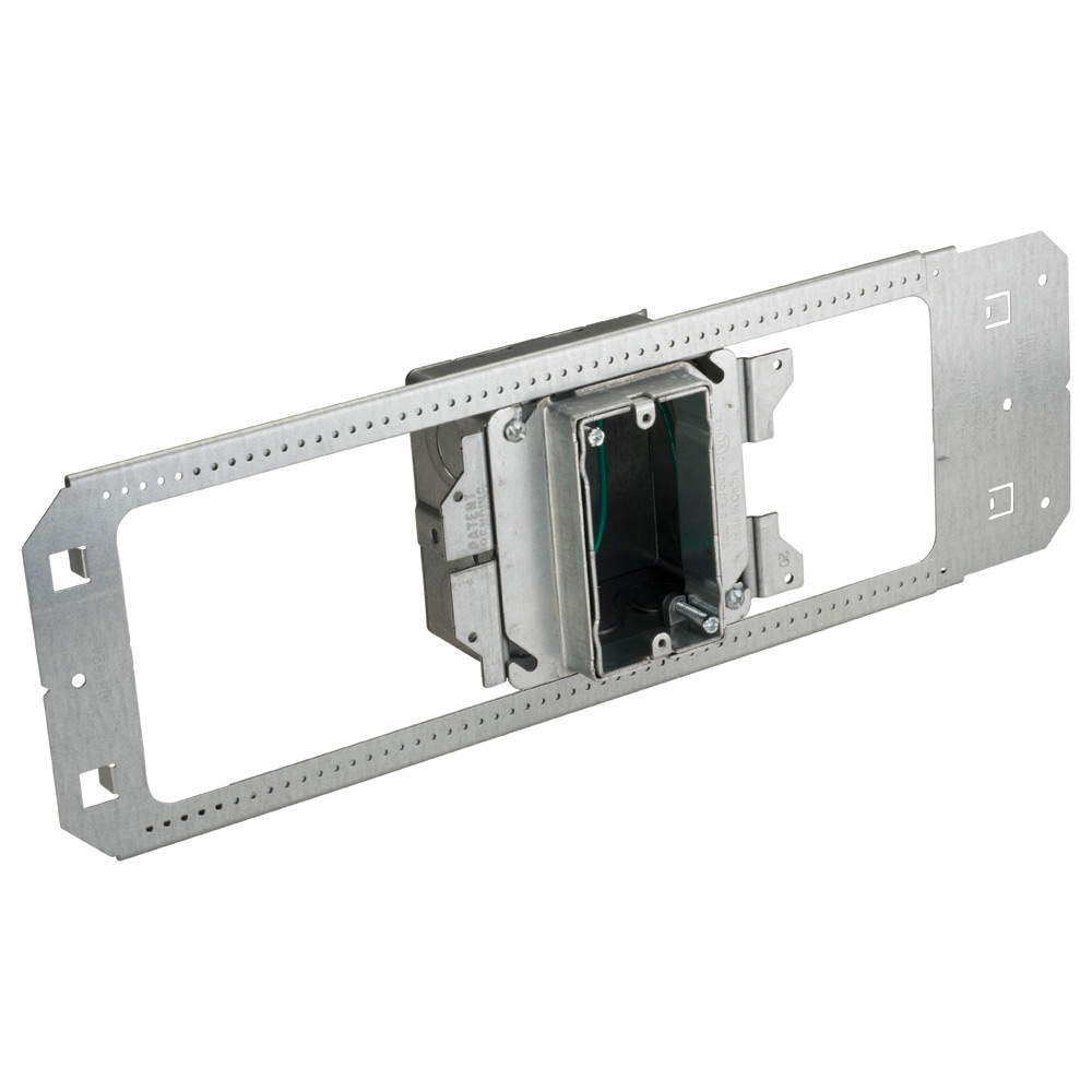 nVent CADDY All-in-One Between-Stud With Adjustable Mud Ring, Single Box, 1 Gang, 2 1/2