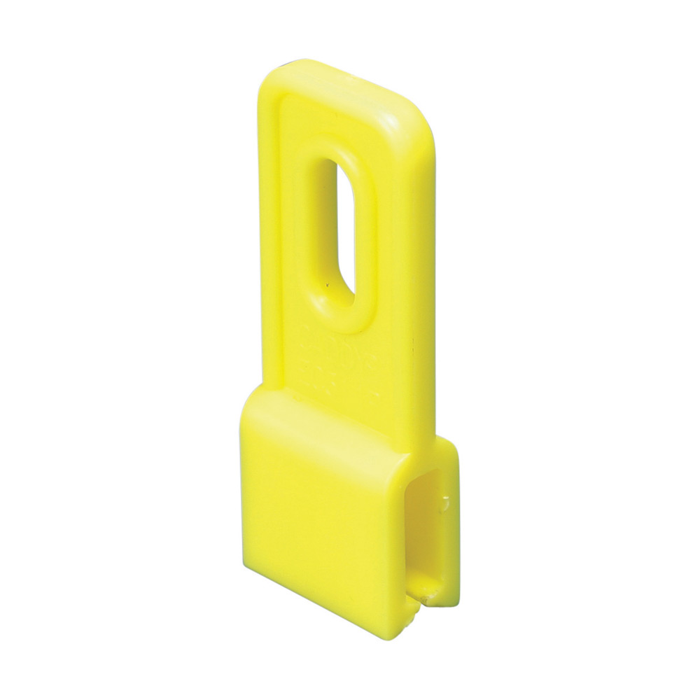 Plastic Electrical Drop Wire Securing Clip, 1/4