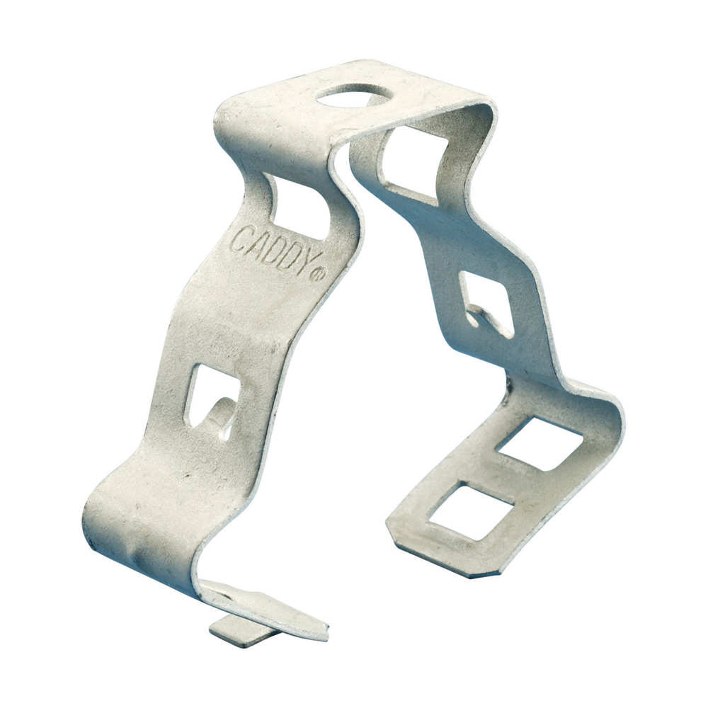 Snap Close Conduit/Pipe Clamp, Spring Steel, 1 1/2