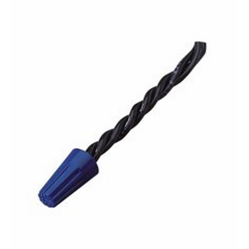 IDEAL, Wire Connector, Wire-Nut®, Twist-On, Number Of Conductors: 1 to 5, Conductor Range: 22 - 14 AWG, Min 2-16 MAX 3-16, Color: Blue, Material: Flame-retardant polypropelene, Voltage Rating: 300 V, Environmental Conditions: Tough, UL 94V-2 Flame-Retardant Shell Rated At 105 DEG C (221 DEG F), Model Number: 72B, Flammability Rating: UL 94V-2