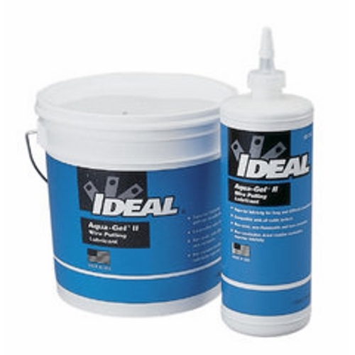 IDEAL, Wire Pulling Lubricant, Aqua-Gel™ II, Temperature Rating: 28 To 180 DEG F, Package: Drum, Weight: 55