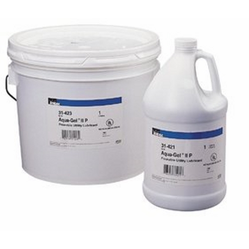 IDEAL, Wire Pulling Lubricant, Aqua-Gel™ IIP, Temperature Rating: 28 To 180 DEG F, Package: Drum, Weight: 55