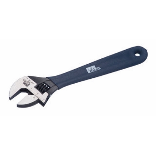 IDEAL, Wrench, Adjustable, Jaw Capacity: 1-1/8 IN, Overall Length: 8 IN, Construction: Forged steel, Warranty: Lifetime Guarantee