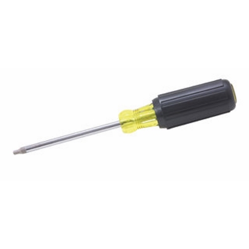 IDEAL, Screwdriver, Square Head, Tip Size: #1, Shank Length: 4 IN, Blade Material: Chrome Vanadium Steel, Blade Finish: Nickel-Chrome Plating, Screw Size: 5, 6, 7, Warranty: Lifetime Guarantee