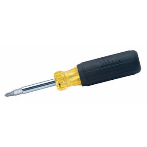 IDEAL, Screwdriver/Nutdriver, 10-In-1, Handle Type: Cushion Grip, Includes: 35-940, 1/4 IN Slotted - #2 Phillips, 35-941, 3/16 IN Slotted - #1 Phillips, 35-942, #1 And #2 Square Reces, 35-943, #15 And #10 Torx, Warranty: Lifetime Guarantee