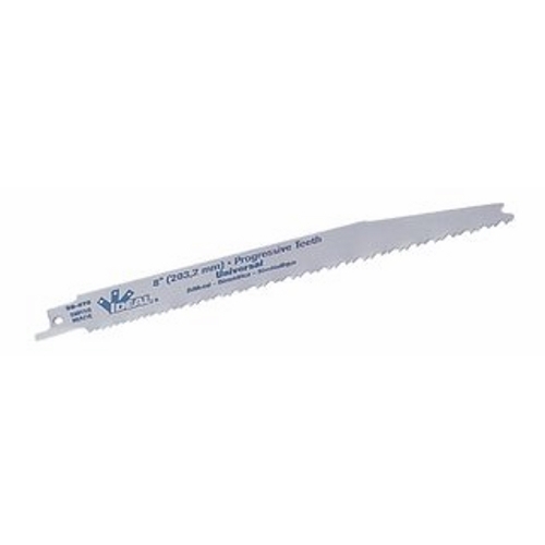 IDEAL, Blade, Reciprocating, Metal Cutting, Width: 3/4 IN, Thickness: 035 IN, Length: 4 IN, Teeth Per Inch: 18 TPI, Material: Bi-Metal, Teeth Type: High-Speed Steel, Blade Back: Straight