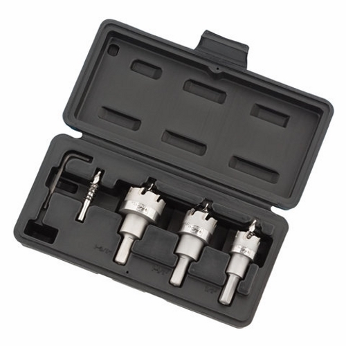 IDEAL TKO 36-311 Carbide Tipped Carbide Tipped Hole Cutter Kit, 4 Pieces, For Use With Sheet Metal and Stainless Steel