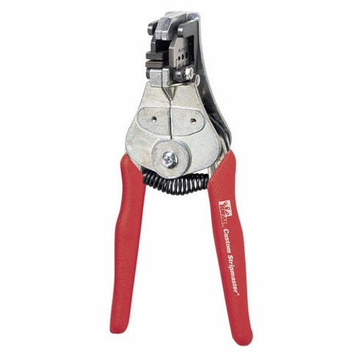 Custom Stripmaster Standard Wire Stripper, Size: 16 - 26 AWG, Cushioned, Comfort-Grip Handle, Included: Grit Pad, Die Type Blade, For Stripping Solid Or Stranded Wire, For PVC And Other Misc Insulations