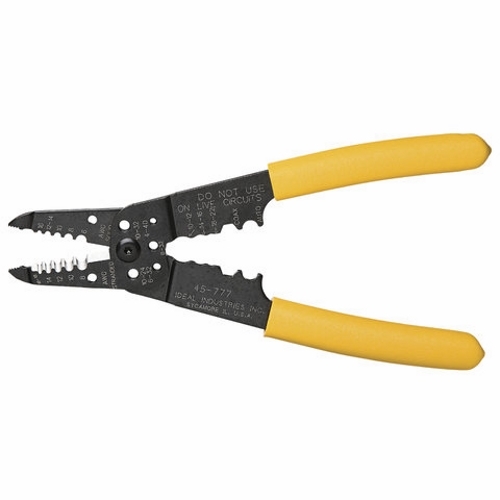 7-In-1 Stripper, Cushion Grip Handle, Number Of Tools: 1, Number Of Functions: 7, For Stripping, Crimping, Cutting Wires And Bolts, Reaming And De-Burring Conduit