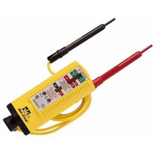 IDEAL, Voltage/Continuity Tester, Vol-Con, Solenoid, Voltage Rating: 5V To 600V AC/DC, Warranty: 2 year