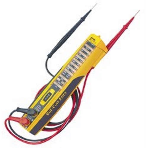IDEAL, Voltage Tester, Vol-Con, Elite with Shaker, Voltage Rating: 24-600VAC To 6-220VDC, Warranty: 2 year
