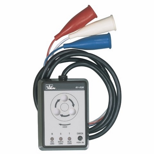 3-Phase/Motor Rotation Tester, 3 Ph Phase