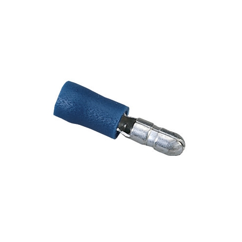 IDEAL, Bullet Disconnect, Vinyl Insulated, Wire Size: 16 - 14 AWG, Voltage Rating: 300 V, Insulation: 0.185 IN Diameter, Temperature Rating: 75 DEG C