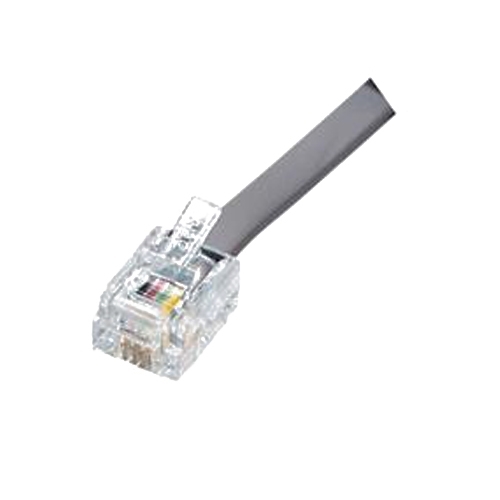 IDEAL, Modular Plug, Round Solid, RJ-45, Contact: 8, Color: Clear, Position: 8