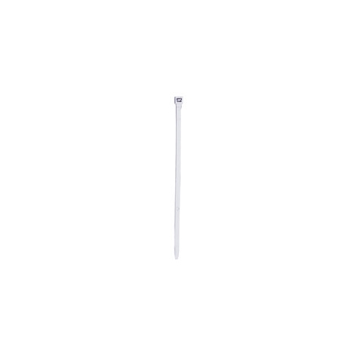 Buchanan, Cable Tie, Multi-Purpose, Standard, Width: 0.181 IN, Length: 11 IN, Thickness: 057 IN, Material: Nylon, Color: Natural, Tensile Strength: 50 LB