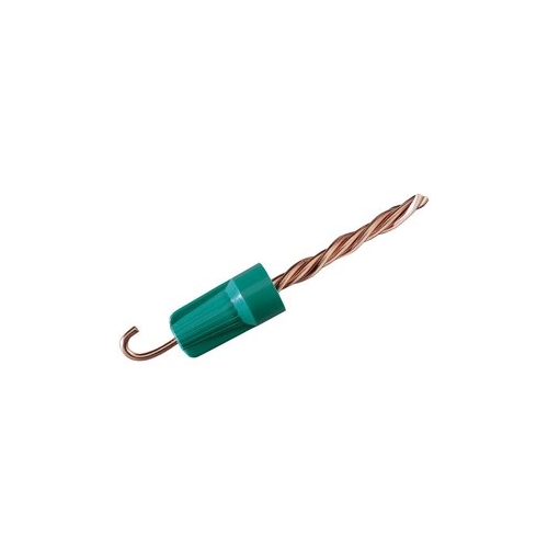 Buchanan, Wire Connector, B-CAP®, Conductor Range: 14 - 10 AWG, 2/14 AWG Min, 5/12 AWG Max, Number Of Conductors: 2 to 5, Material: Flame-retardant Polypropelene, Color: Green, Environmental Conditions: Tough, UL 94V-2 Flame-Retardant Shell Rated At 105 DEG C (221 F), Model Number: BGR