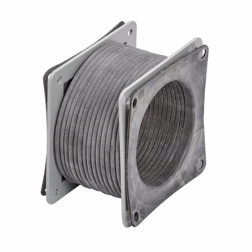 Product image for B-Line 44-12FFF Feed through, Flexible fitting, NEMA 12, Steel, 4" X 4"