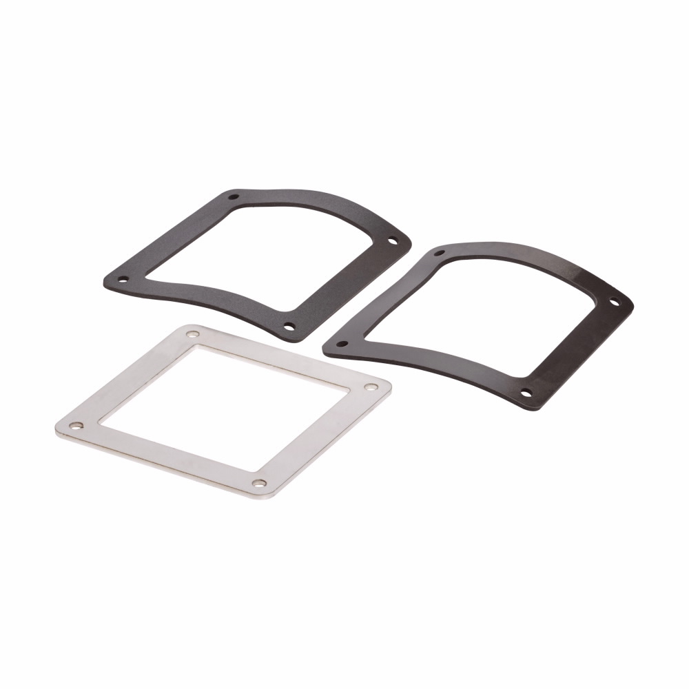 Product image for B-Line 44-4XSFBC Feed through, Box connector, NEMA 4X, Stainless steel, Brushed finish, 4" X 4"