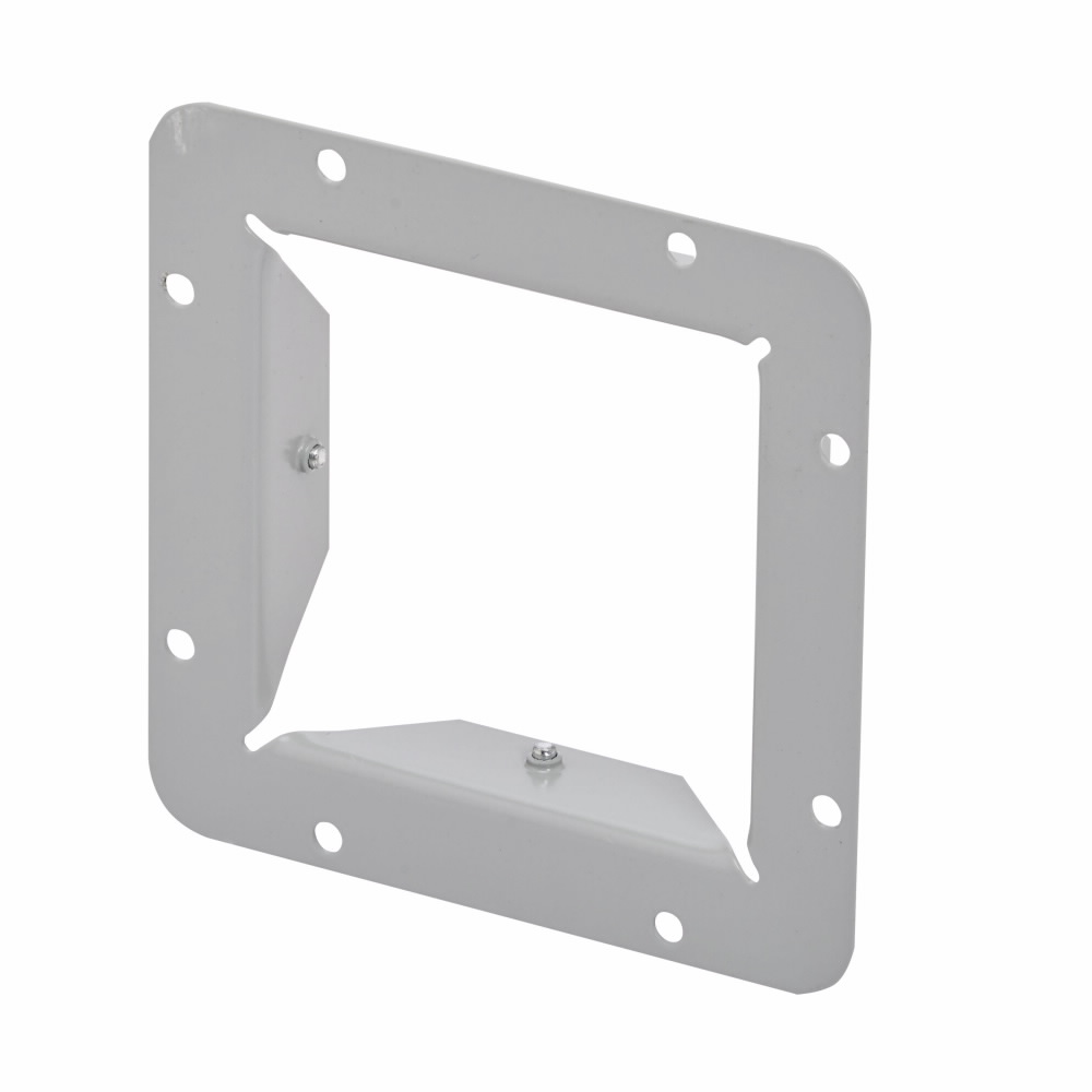 Product image for B-Line 88-HSF Wireway End Flange, NEMA 1, Steel, ANSI 61 gray painted finish, 8" X 8"
