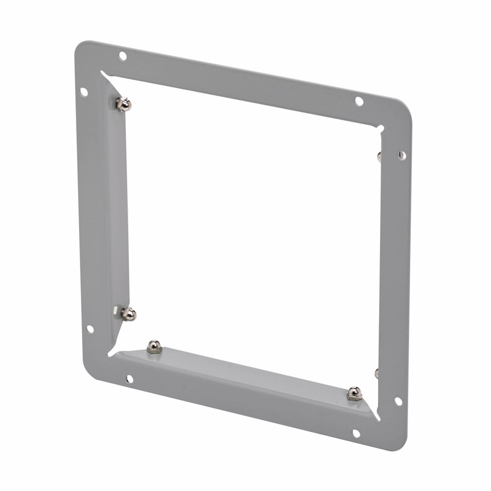 Product image for B-Line 88-3RHSF Wireway End Flange, NEMA 3R, Galvanized steel, 8" X 8"