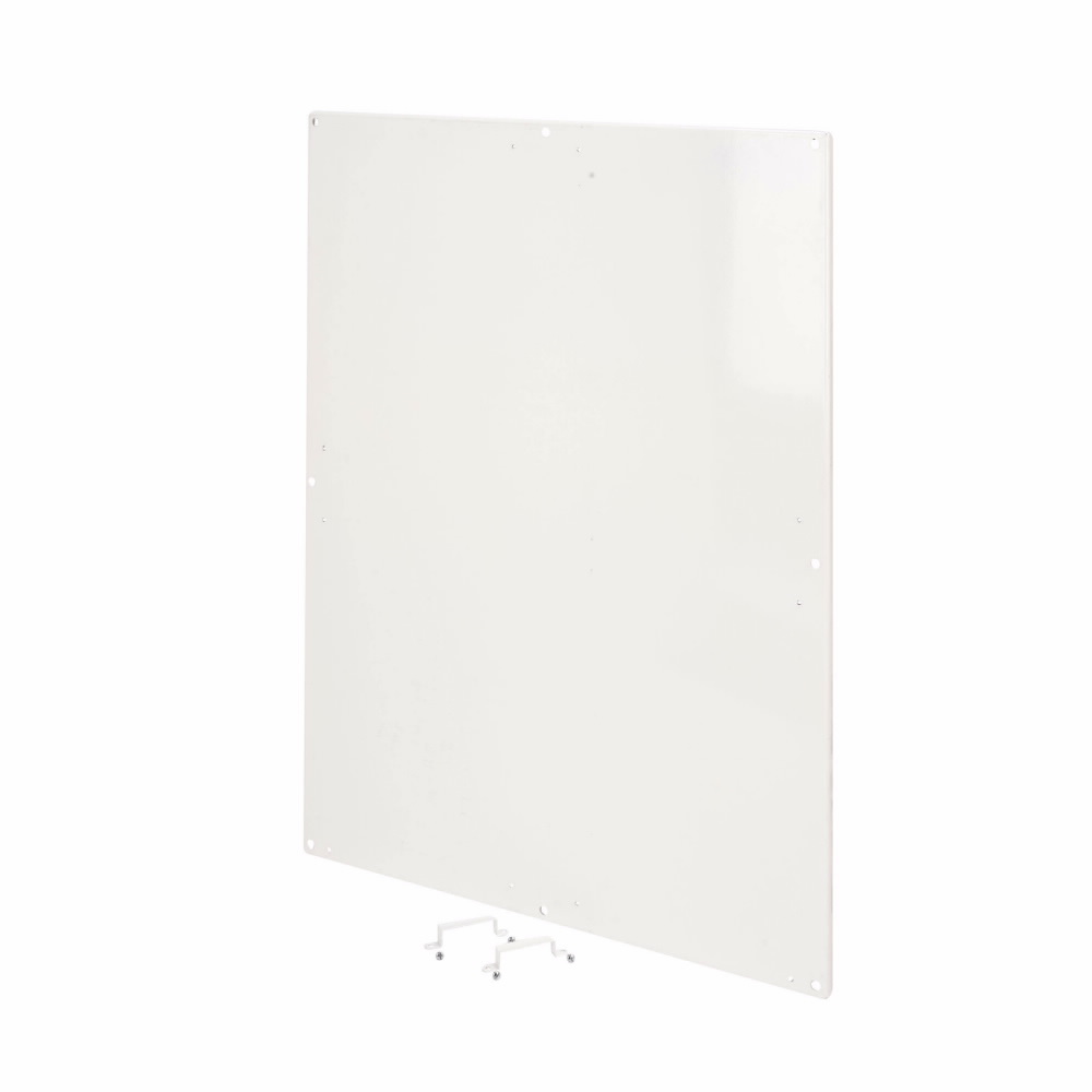Product image for B-Line AW6048P White powder coated, Steel, Fits 60" X 48" enclosures, Large NEMA flanged panels, 10 gauge