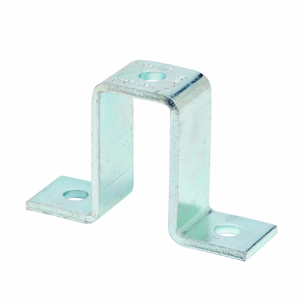 Product image for B-Line B107-22AZN 3-Hole Zinc Plated U-Support