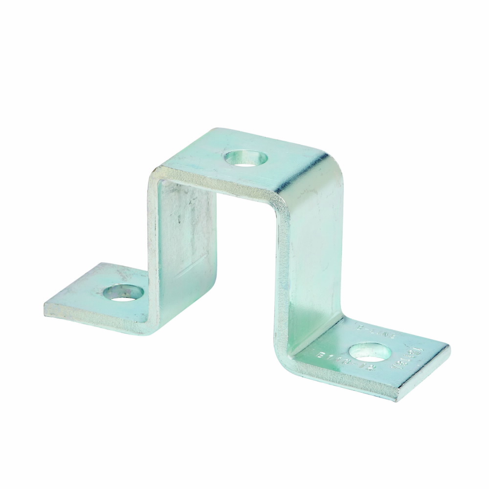 Product image for B-Line B116-12ZN 3-Hole Zinc Plated U Support