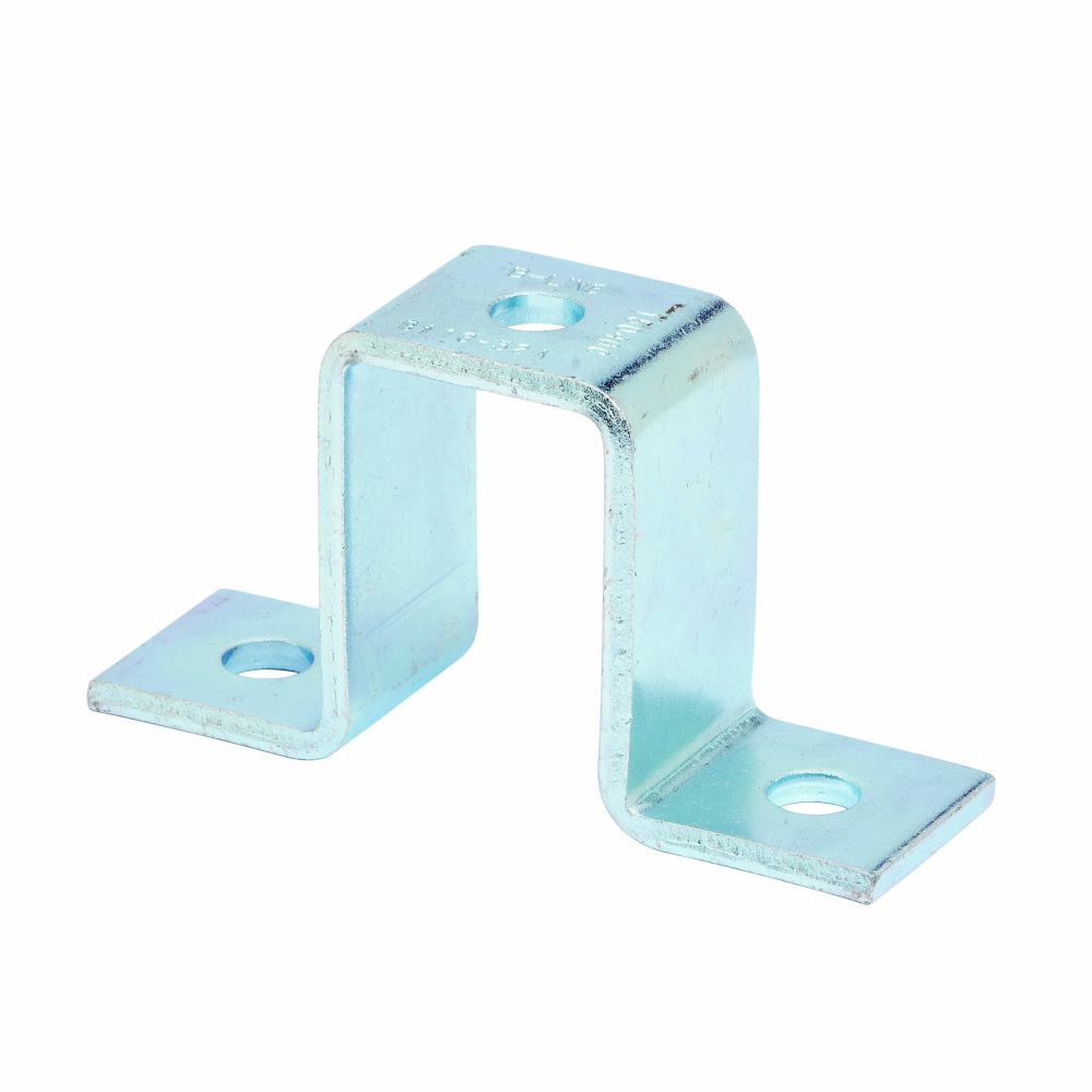 Product image for B-Line B116-32AZN 3-Hole Zinc Plated U Support