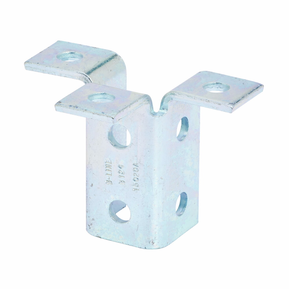 Product image for B-Line B124ZN 9-Hole Zinc Plated Triple Wing Connection
