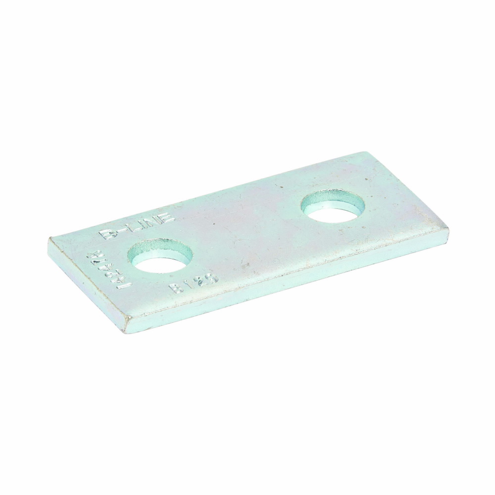 Product image for B-Line B129ZN 2-Hole Zinc Plated Splice Plate