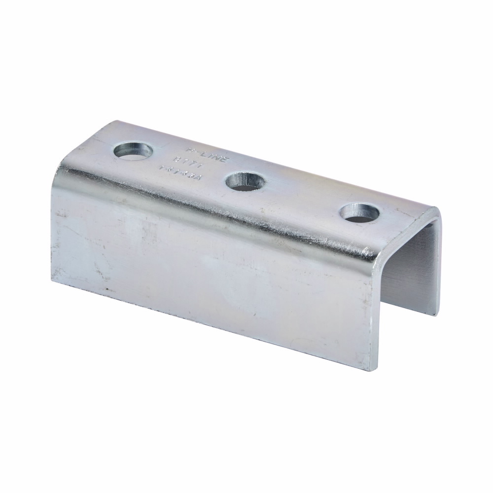 Product image for B-Line B171ZN 3-Hole for B22 or B52A Zinc Plated Splice Clevis