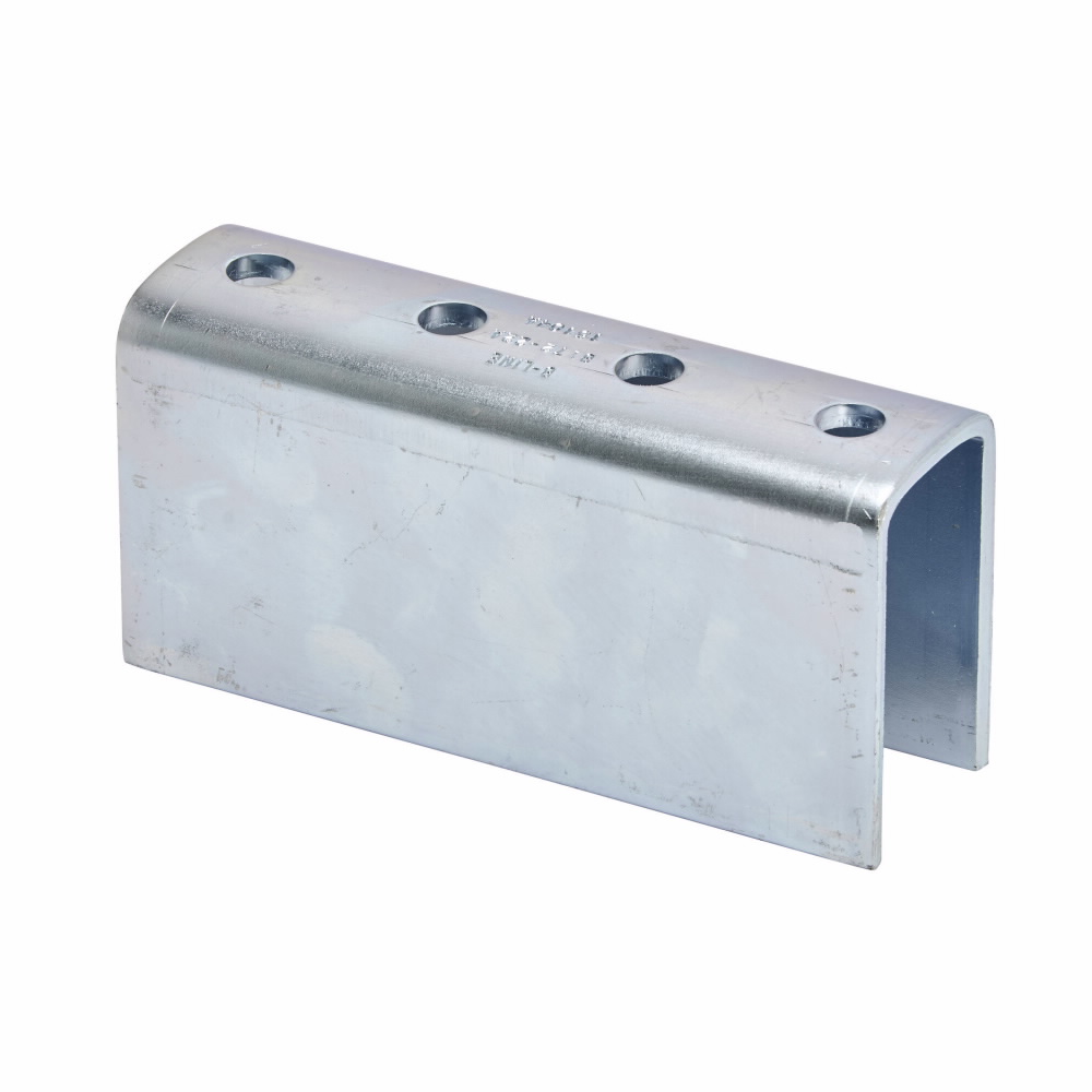 Product image for B-Line B172-22AZN 4-Hole for B11 or B22A Zinc Plated Splice Clevis