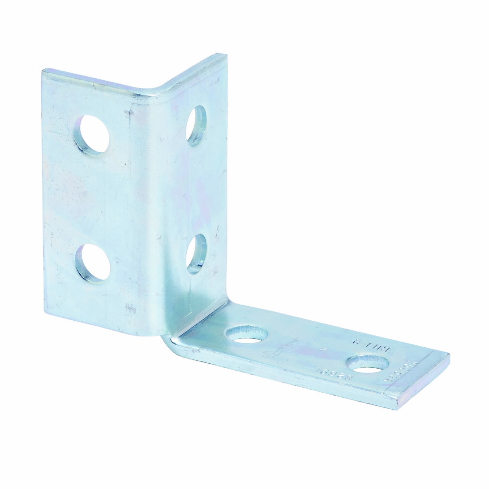 Product image for B-Line B269LZN 6-Hole Zinc Plated Left Hand Single Corner Connection
