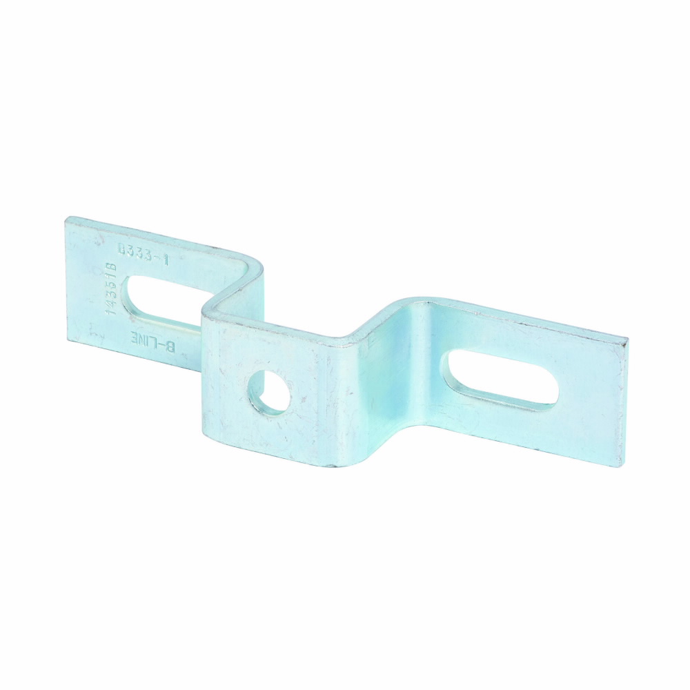 Product image for B-Line B333-1ZN SLOTTED THREE HOLE