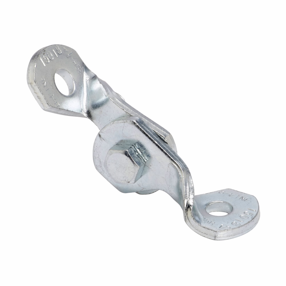 Product image for B-Line B335-2-1/2ZN 3-Hole Zinc Plated Adjustable Hinge