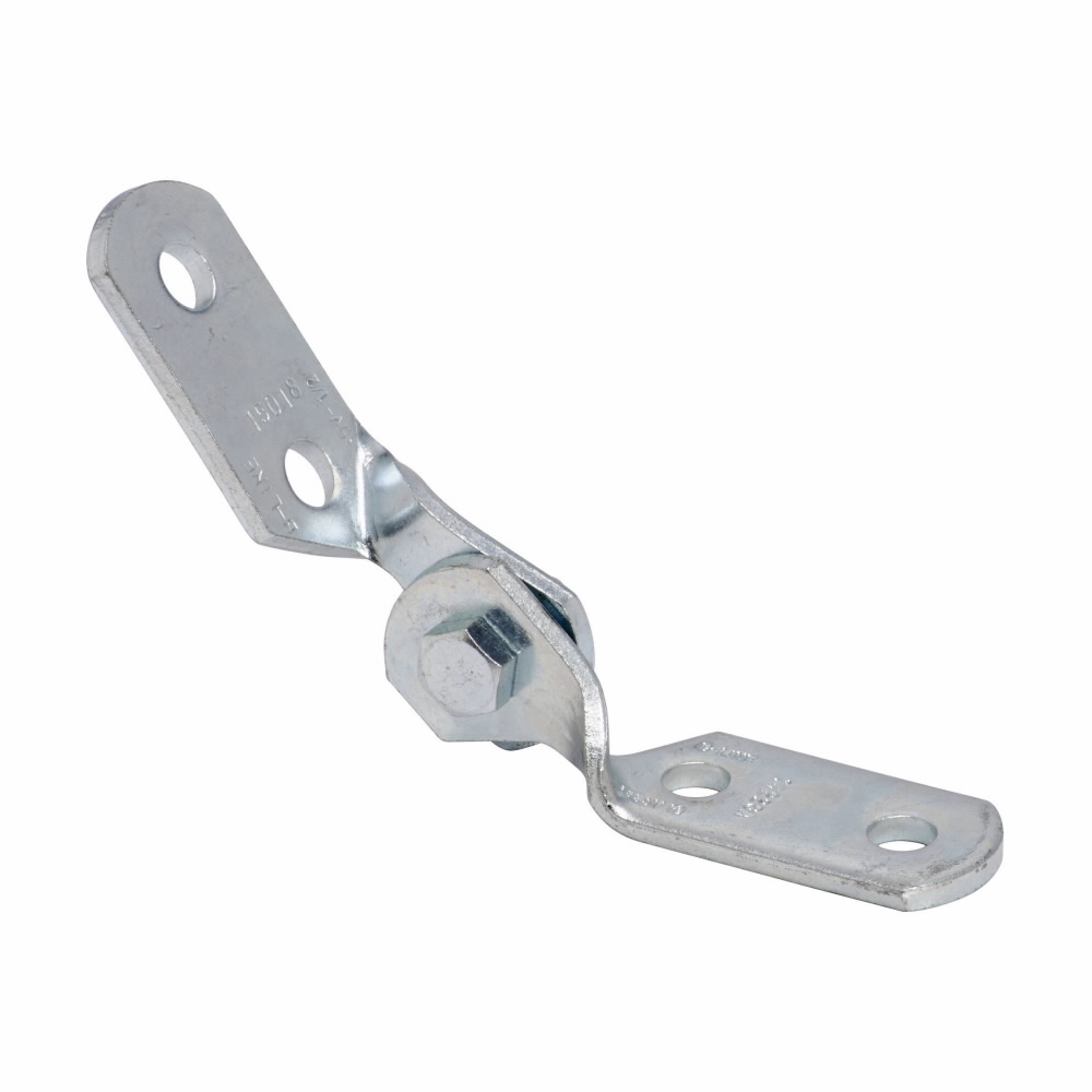 Product image for B-Line B335ZN 4-Hole Zinc Plated Adjustable Hinge