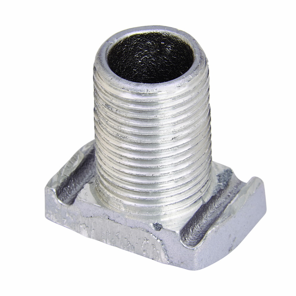 Product image for B-Line B393-1AL 1/2 Inch Aluminum Wiring Stud Pipe