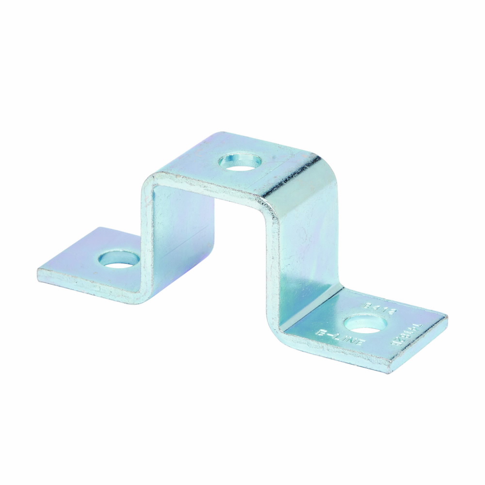 Product image for B-Line B412ZN 3-Hole Offset Zinc Plated U-Support