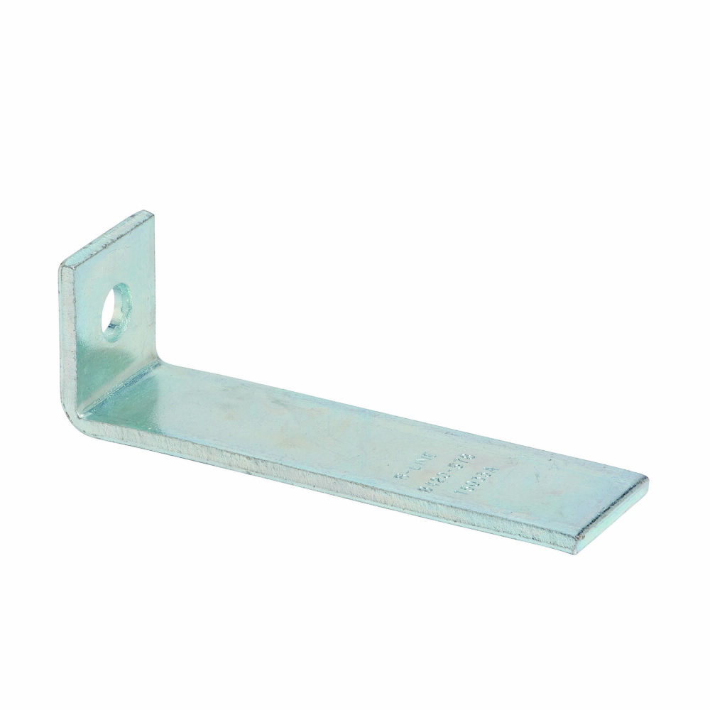 Product image for B-Line Series B420-578ZN 5-7/8 Inch 1-Hole Zinc Plated Corner Angle