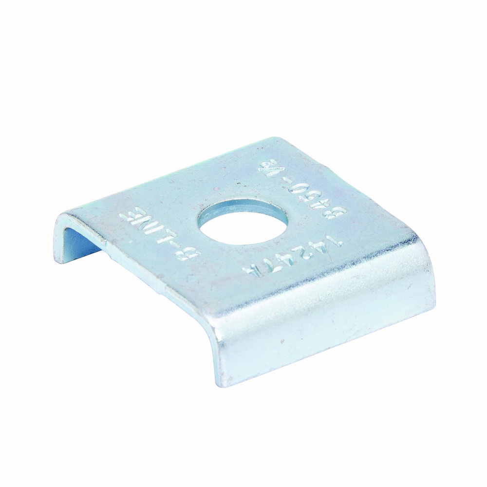 Product image for B-Line B450-1/2ZN 1/2 x 9/16 Inch Hole Zinc Plated U-Washer