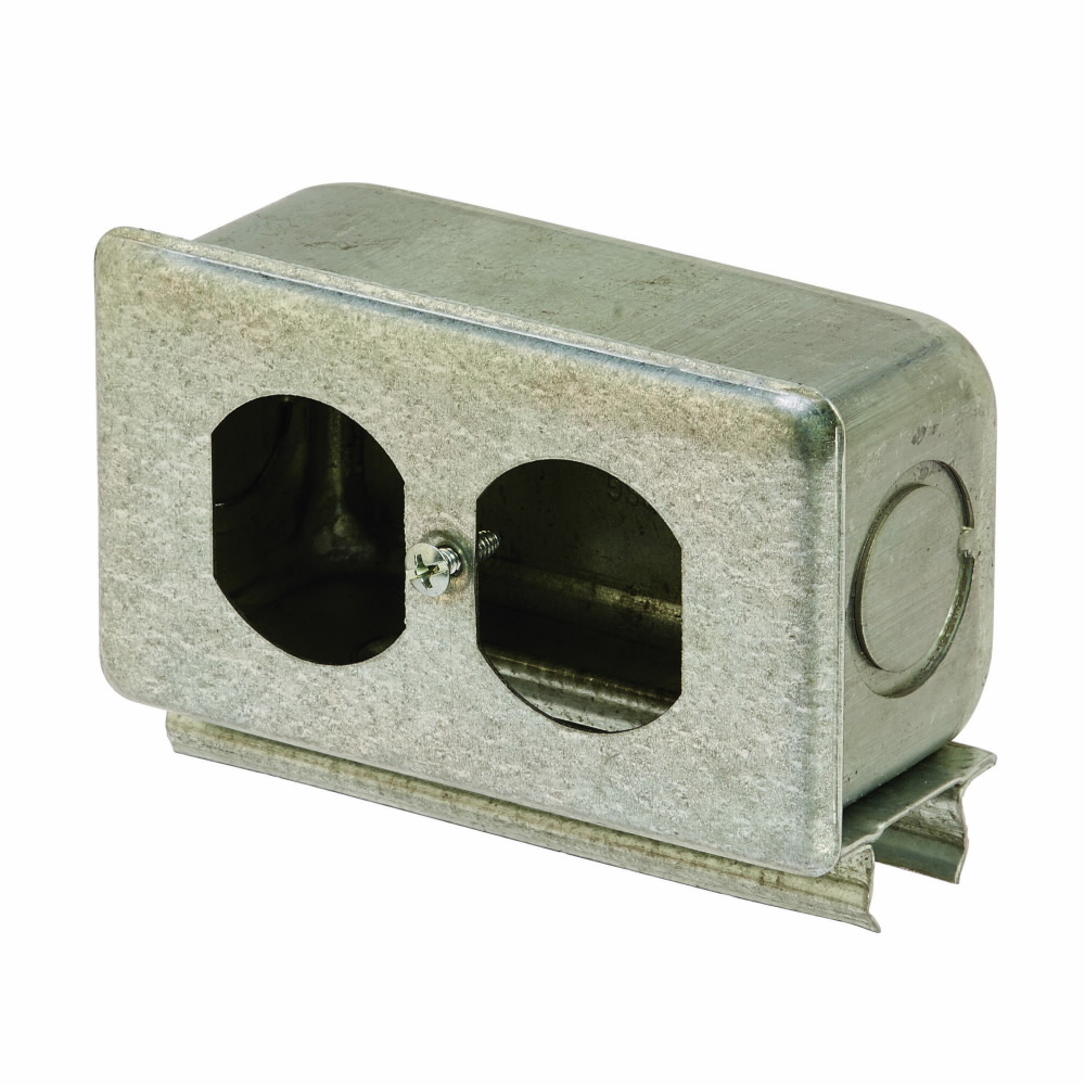 Product image for B-Line B516GALV Zinc Plated Outlet Box